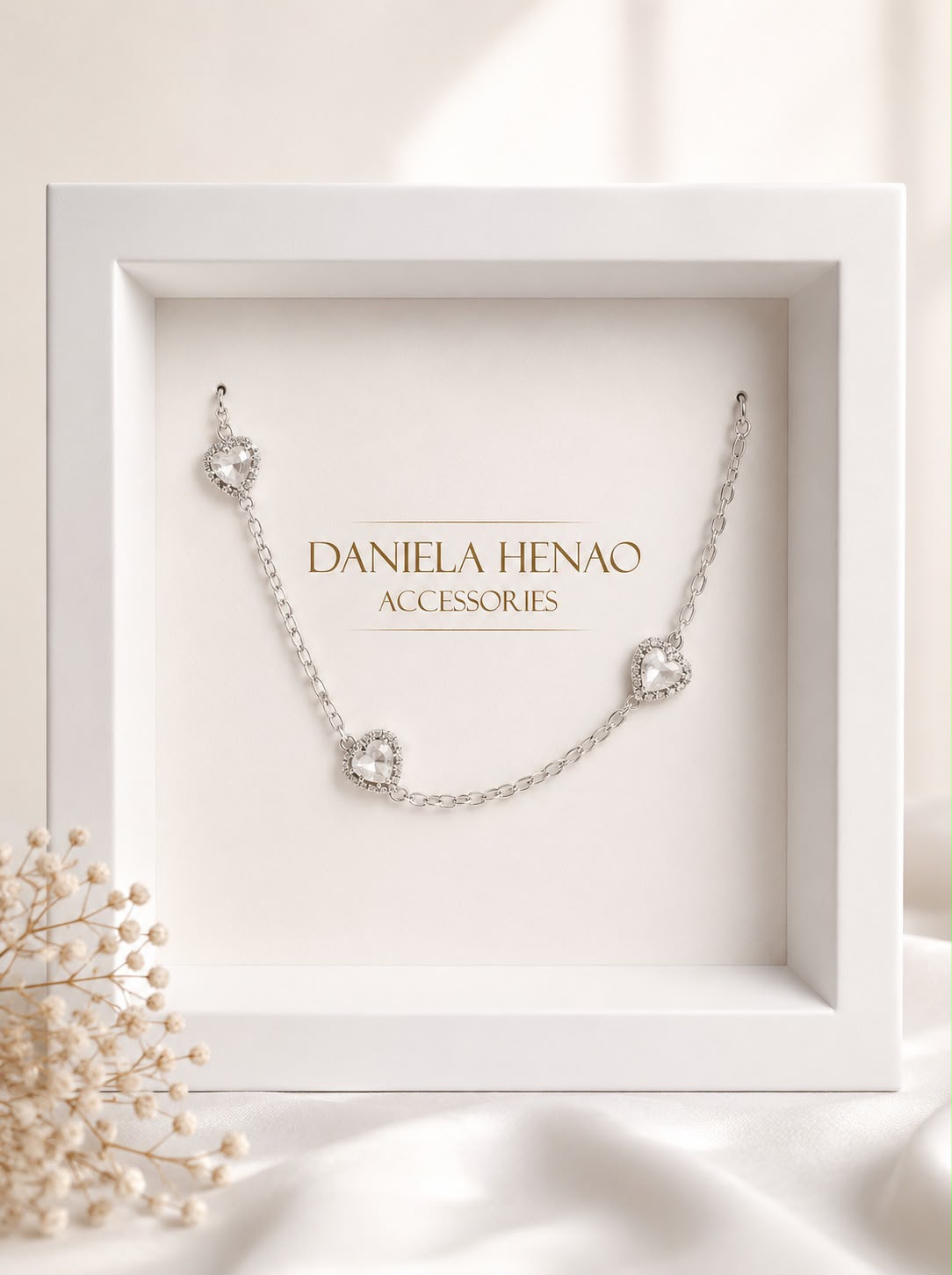 Cadena Corazón de Cristal